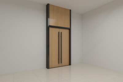 现代双开门3D模型下载